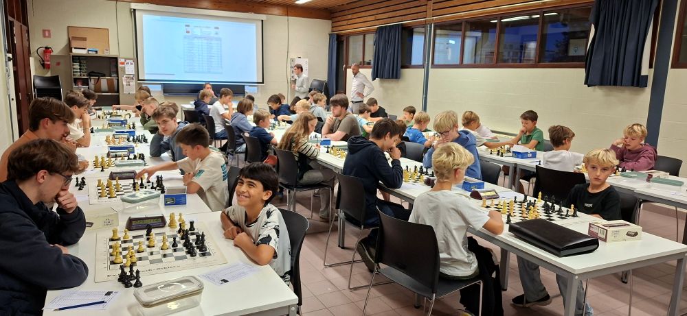 Sfeerbeeld tijdens de jeugdcompetitie